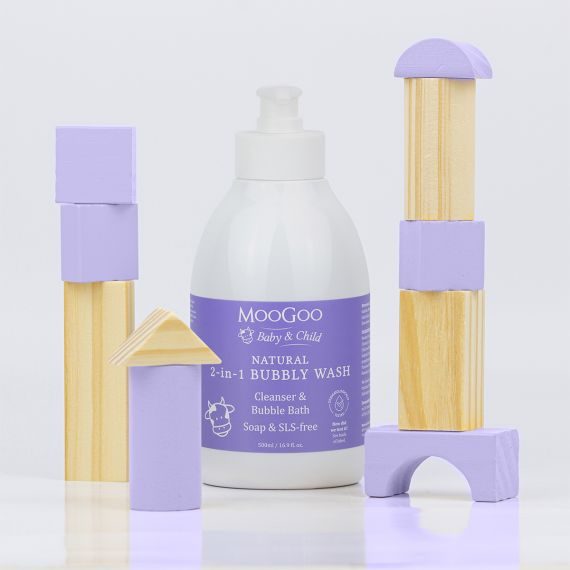MooGoo Natural Bubbly Wash