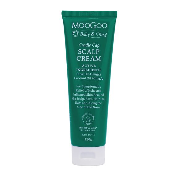 MooGoo SKin Care green Scalp Cream tube