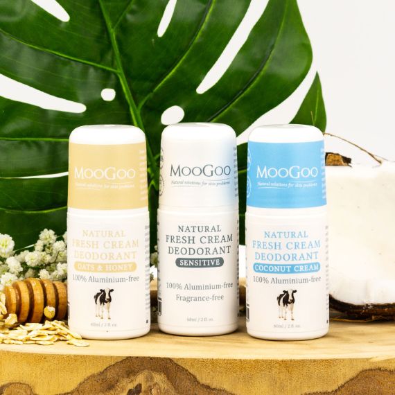 MooGoo Natural Deodorant - New Scents