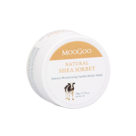 MooGoo Natural Shea Sorbet Vanilla Butter Balm 50g