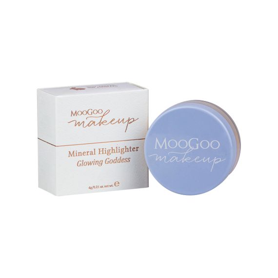 MooGoo Makeup Mineral Highlighter Glowing Goddess 6g