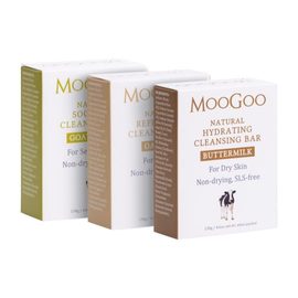 MooGoo Hydrating Cleansing Bars 130g 