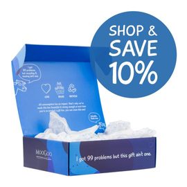 MooGoo Skincare blue Make my Own Gift Bundle Box with a Shop & Save 10% OFF bubble