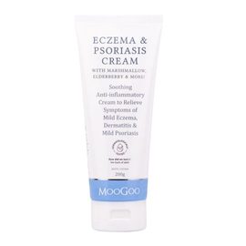 MooGoo Eczema & Psoriasis Cream with Marshmallow, Elderberry & More (AUSTL 196727) 200g